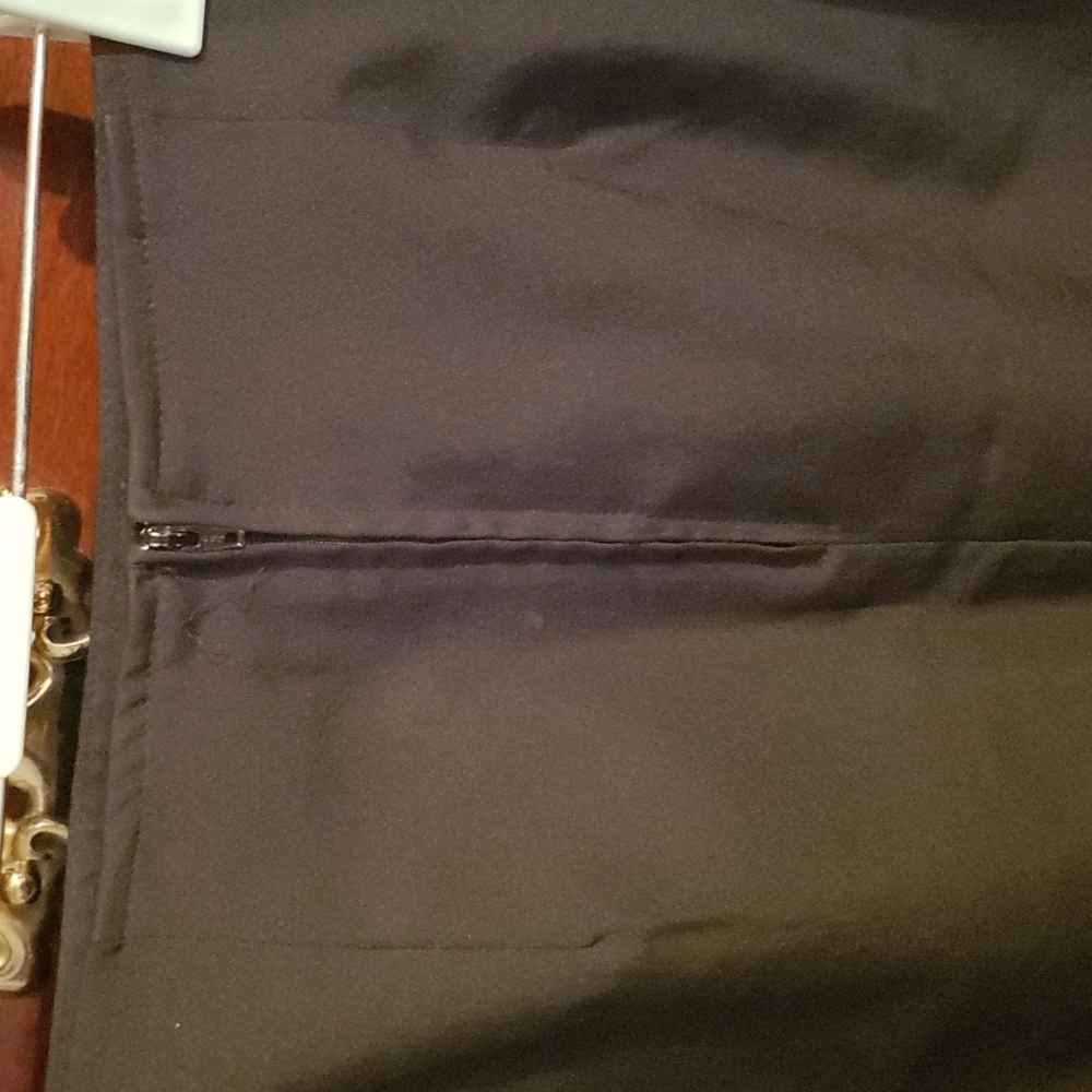 City clothing juniors black skirt with slit - Picture 3 of 4